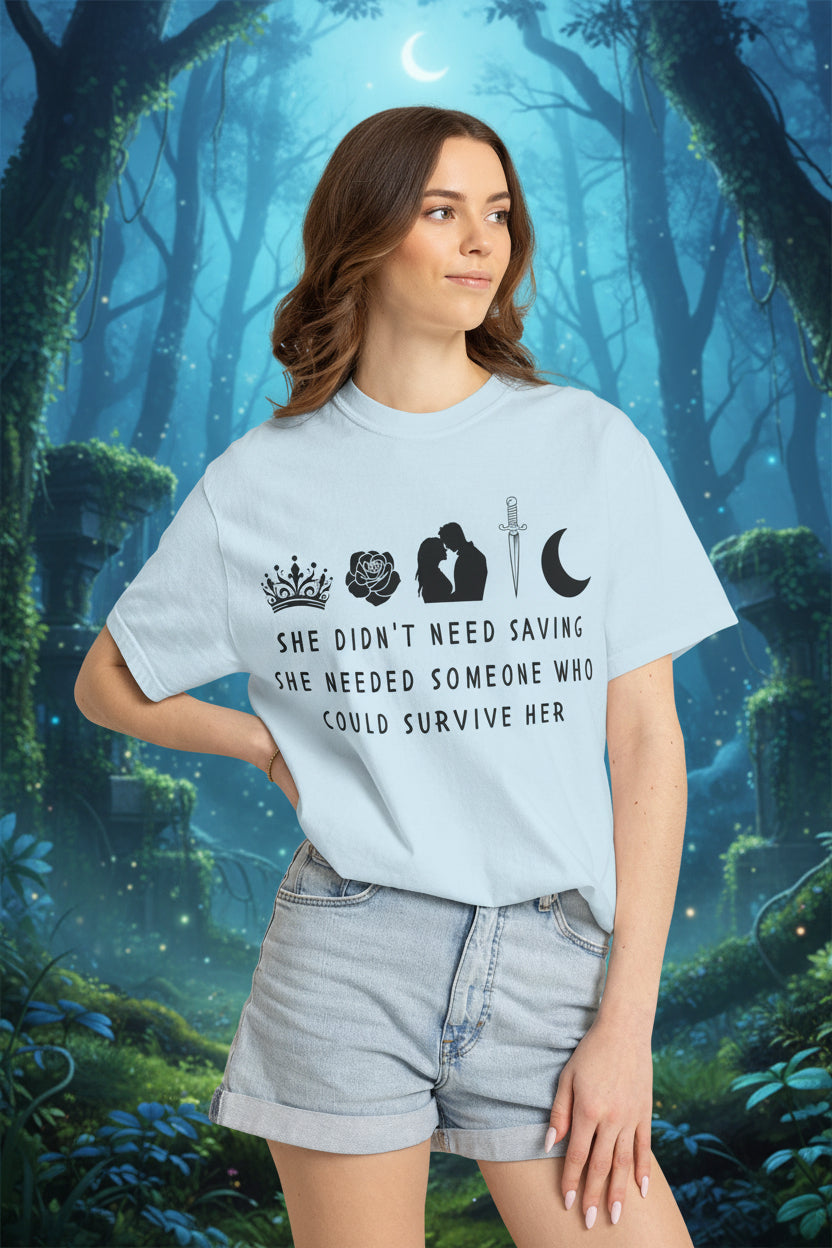 She Didn't Need Saving (Unisex T-Shirt)