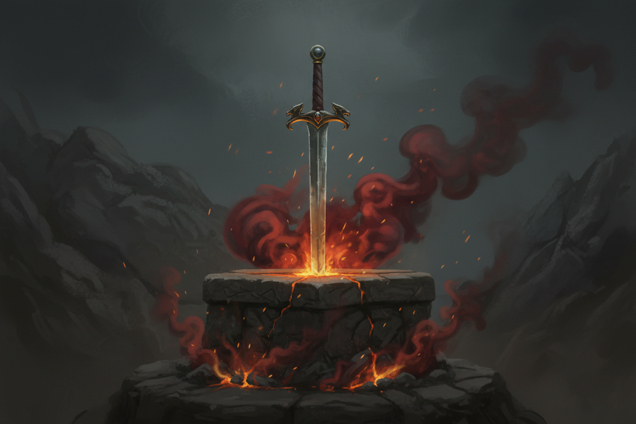 Embered Antiquities Simple Fantasy Banner